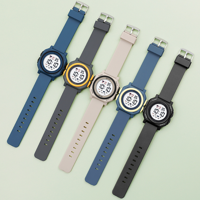 Wholesale Oem Simple Fashion for Girls Boy Sport Watches Chronograph Gift Calendars Date Week Kids Digital Watch