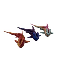 Jouets modèles 3D imprimés en résine à illusion d'optique, hexagonaux, magiques, rotatifs, à déformation infinie, SLA SLS FDM MJF, personnalisés, usinage par électroérosion à fil