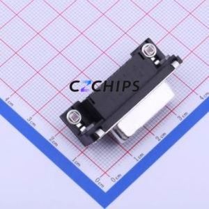 5747845-4 D-Sub/VGA Connector Bent Lead Through Hole Connector Female 15P Right Angle Insert 2 - Product Image 2