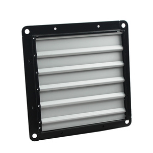 <span class=keywords><strong>Ventilateur</strong></span> mural d'extraction industriel, 24 pouces, avec volet roulant, à vitesse unique, noir - Product Image 3