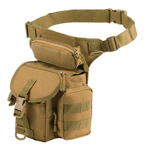 Sac tactique d'entraînement pour cuisse et taille, sac tactique imperméable, utilitaire, pour camping, chasse, personnalisé, durable, sac tactique de terrain - Product Image 1
