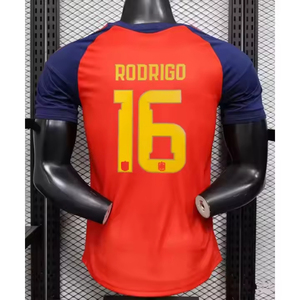 Maillot de football Espagne 2026 domicile Williams extérieur Pedri version joueur version fan Yamal version joueur adulte <span class=keywords><strong>Rodrigo</strong></span> maillot de football enfant - Product Image 5