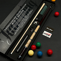 Série Aero JIANYING&YFEN - Queue de billard CQ en bois d'érable et cocobolo, manche composite trois couches, fût en fibre de carbone et fût en bois d'érable