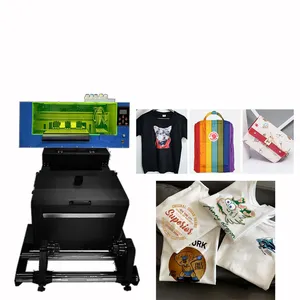 2024 nueva impresora de inyección de tinta de alta calidad A3 DTF impresora para impresión de ropa xp600 i3200 cabezas A3 DTF impresora de transferencia de calor