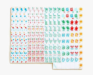 Fichas de Mahjong Americanas de Acrílico Multicolor de Una Sola Capa, Tema Moderno y Lúdico de Santa Monica, Blancas, de Lujo, para 4 Jugadores - Product Image 2
