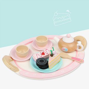 Kid Chơi Nhà Bánh Trái Cây Cecile 12-Mảnh Pastry Cắt Đồ Chơi Thiết Lập Mô Phỏng Nhà Bếp Bằng Gỗ Đồ Chơi - Product Image 1