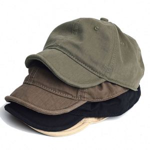 2024 New Model Vintage Short Brim Cotton Baseball <b>Cap</b> <b>Men</b> Women Dad Hat Adjustable <b>Trucker</b> Style Low Profile Outdoor Sports - Product Image 1