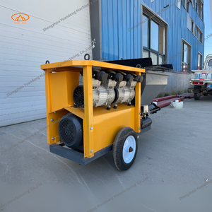 آلة رش قذائف الهاون الأوتوماتيكية ، ماكينة رش الخرسانة للبيع بضمان طويل لمدة سنة - Product Image 4