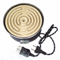 Cuisinière électrique plate en acier inoxydable
