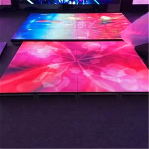Panel LED para Piso Interior de 500X1000mm, Pantalla LED Interactiva para Piso, Plateada, P8/P10, Resolución Personalizada - Product Image 3