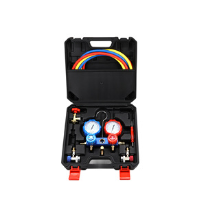 Juego de manómetros para aire acondicionado de coche, herramienta de carga de refrigerante R134a para reparación de aire acondicionado de coche - Product Image 2
