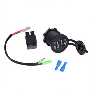 Station de charge USB pour <span class=keywords><strong>Kawasaki</strong></span> Ninja 400/650 et Versys 300, <span class=keywords><strong>chargeur</strong></span> de téléphone et interface de navigation, fabriqué en Chine - Product Image 1
