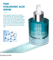 Sérum Visage Végétalien Coréen OEM ODM à la Vitamine C et à l'Acide Hyaluronique Hydratant Anti-Rides, Ingrédient Rétinol, Liquide Végétalien