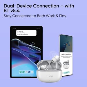 Audífonos Intrauditivos Realme <span class=keywords><strong>Buds</strong></span> T200 <span class=keywords><strong>Lite</strong></span> con <span class=keywords><strong>4</strong></span> Micrófonos, Cancelación de Ruido AI ENC para Llamadas, 48 Horas de Reproducción Total, Carga Rápida, Baja Latencia para Juegos - Product Image 5
