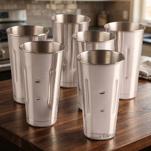 Barre/Bouteille Boston en acier inoxydable de haute qualité, écologique, certifiée modèle HY-008, pour milkshakes, smoothies, boissons, usage domestique - Product Image 3