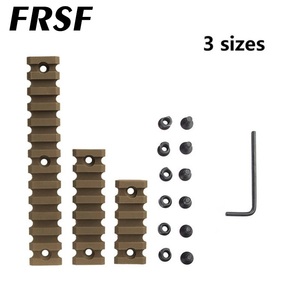 FRSF Juego de 3 cubiertas de riel de nailon, accesorio decorativo para modelos de hobby, disponible en negro y arena - Product Image 2