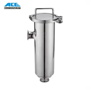 304 316L Strainer Food Beverage Industrial Stainless Steel Y Type Housing Sanitary Filter