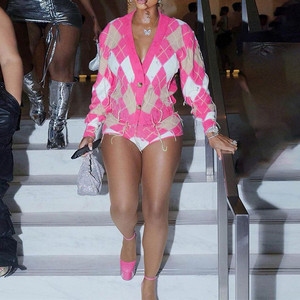 Autumn New Women's Fashion Color Fringe Coat High Waist Slim Shorts Suit Woman Fashion - Product Image 2