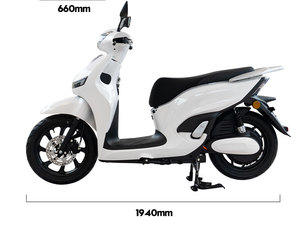 Motocicleta Personalizada CKD SKD con Neumático de 14 Pulgadas, 1600W, Velocidad de 65km/h, Fabricada en China - Product Image 4