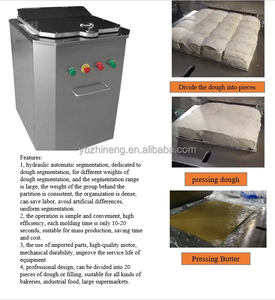 Divisora Hidráulica Comercial de Masa para <span class=keywords><strong>Pan</strong></span>, Pasteles, Galletas y Hamburguesas, Máquina Uniformadora y Cortadora de Masa 220V - Product Image 6