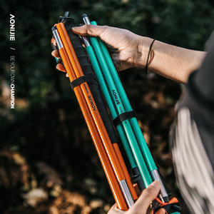 Bastones de trekking AONIJIE de aleación de aluminio 7075, 110-125 cm, ultraligeros, para senderismo y trail running. - Product Image 3