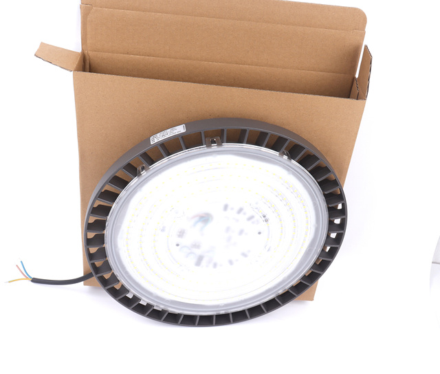Commercial Industrial Lighting Workshop UFO for Highbay Light 150W 200W Aluminum IP65 Warehouse CE ROHS 10000 CRI80 Sensor
