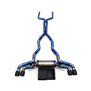 Tubos de Escape Catback para BMW M5 F90 4.4T 2018-2023, Tubo de Escape de Titanio Boska Racing con Sistema de Válvulas - Product Image 1