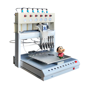 bibo Automatic Engine 6 Colors PVC <b>Silicone</b> <b>Rubber</b> Injection Machine for Clothing Decoration High-Accuracy Eco-Friendly - Product Image 3
