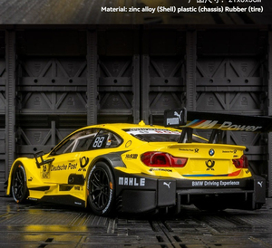 Modèle réduit 1:24 Red Bull BWM M4 DTM voiture de rallye en métal imprimé Jouets de voiture en métal Décoration Ornement Coche Modelo Del Metal collection d'exposition - Product Image 3