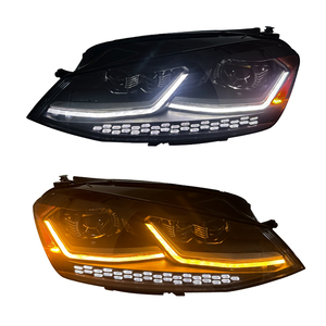 YU GUANG para <span class=keywords><strong>Volkswagen</strong></span> VW <span class=keywords><strong>Golf</strong></span> <span class=keywords><strong>7</strong></span> piezas de automóviles faro LED 2013 <span class=keywords><strong>2017</strong></span> actualización <span class=keywords><strong>Gti</strong></span> <span class=keywords><strong>Golf</strong></span> <span class=keywords><strong>7</strong></span> Mk <span class=keywords><strong>7</strong></span> estrella estilo faro LED lámpara delantera - Product Image 1