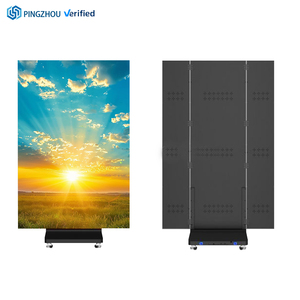 Double-sided LED Screen Advertisement Digital Poster <b>Display</b> P2.5P1.5P1.8P2 GOB Three-fold <b>Display</b>. P1.25P1.53P1.86P2P2.5 Indoor - Product Image 4