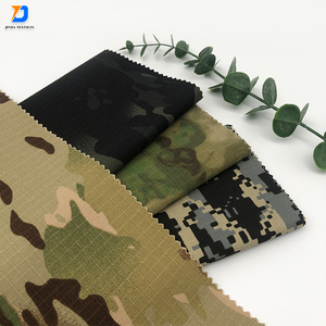 Tissu sergé camouflage Jinda 80% polyester et 20% coton <span class=keywords><strong>Greta</strong></span> 190GSM imprimé et indéchirable avec tissu imperméable - Product Image 2