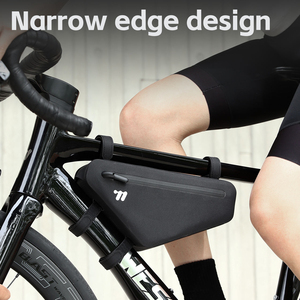 Sac de cadre de vélo triangulaire réfléchissant WEST BIKING, grande capacité, design étroit, étanche, pour tube supérieur de vélo - Product Image 3