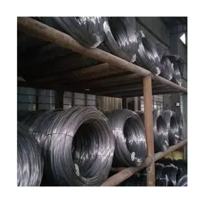 Precio bajo 0,2-0,6mm Q195 Q235 fabricantes de alambre de hierro negro recocido suave de acero al carbono galvanizado para alambre de encuadernación