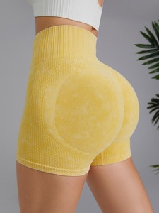 <span class=keywords><strong>Leggings</strong></span> Fitness a vita alta da donna senza soluzione di continuità in Spandex con sedere Scrunch abbigliamento sportivo pantaloncini a compressione Casual per ragazze atletica all'ingrosso - Product Image 5