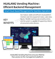 Distributeur automatique intelligent multi-tailles à 48 compartiments avec surveillance des stocks en temps réel – Vente de distributeurs automatiques en libre-service