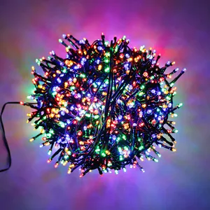 Color Black Wire Waterproof For Christmas Decoration Supplies Outdoor Led String Lights