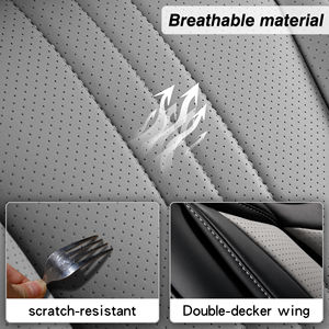 Venta directa de fábrica, asiento de coche de cuero de PVC de lujo personalizado, Tiguan Highlander Accent Polo Mazda Land Cruiser X6 Cr-V Odyssey Vios - Product Image 3