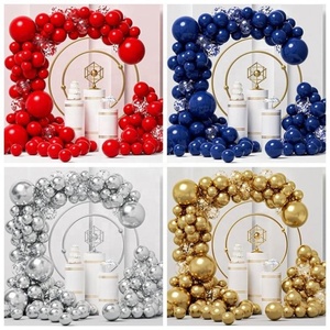 Balloon Arch Kit Latex Metallic Balloons Garland Set for Valentine's Day Halloween Christmas Easter Gift Set - Product Image 3