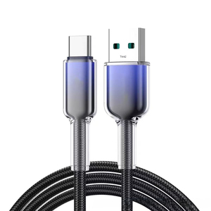 <span class=keywords><strong>Cable</strong></span> de Datos <span class=keywords><strong>USB</strong></span> <span class=keywords><strong>3.0</strong></span> de 1M 18W <span class=keywords><strong>USB</strong></span> <span class=keywords><strong>A</strong></span> <span class=keywords><strong>a</strong></span> Tipo C, <span class=keywords><strong>Cable</strong></span> de Carga Rápida de Nailon Tipo C para Teléfono Android - Product Image 3