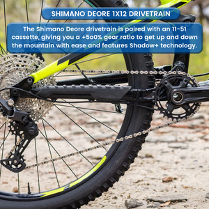 Bicicleta de Montaña Lewee de Aluminio con Doble Suspensión, <span class=keywords><strong>29</strong></span>/27.5 Pulgadas, 12 Velocidades |   Bicicleta de Montaña de Alto Rendimiento con Pedales Estándar para Adultos - Product Image 4