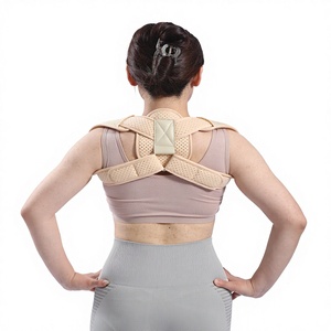 Sangle de clavicule réglable pour adultes, protection de la clavicule souple et confortable pour enfants, correcteur de cyphose en forme de 8 - Product Image 1