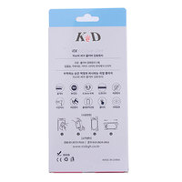 Emballages en carton recyclable pour films de protection d'écran de téléphone portable, avec revêtement UV, pelliculage brillant, gaufrage, conception personnalisée, verre trempé