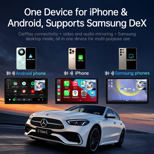 Adaptador Inalámbrico CarPlay, Monitor para Bebés 6 en 1, Dongle Samsung Dex CarPlay, Cámara para Auto con Video 4K, Portátil para Viajes Familiares, Niños y Mascotas - Product Image 4