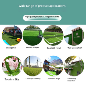 Erba Sintetica Commerciale per Esterni - 50mm Leggera Flessibile Impermeabile Ignifuga Resistente al Sole Dimensioni/Colore Personalizzabili - Product Image 4