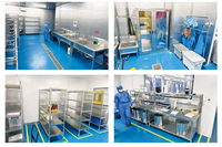 Système d'entrée intégré pour salles blanches destiné aux usines agroalimentaires – Mobilier en acier inoxydable sur mesure et équipement d'hygiène tout-en-un