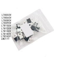 5 Buah LM7805 L7805 7805 L7812CV 7812 Regulator Tegangan IC IC 5V 1,5A LDO REG TO-220