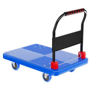 60* 90cm Stahl-Schwerlast-Handkarren mit 300kg Tragkraft für Unebenes Gelände Moderner Plattform-Handkarren Faltbarer Handwagen - Product Image 6