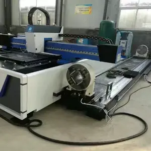 Lớn Định dạng đường kính lớn công suất cao sợi quang ống laser và Plat máy cắt CNC cho kim loại