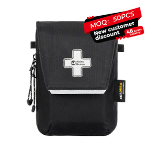 Портативный набор для выживания Rhino Rescue Mini Cordura 30D: Аптечка первой помощи Hummingbird с медицинскими принадлежностями - Product Image 4